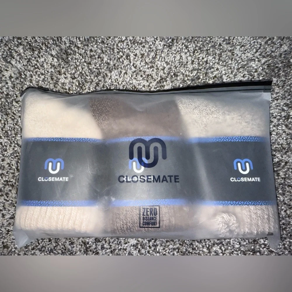 Closemate boot socks - coffee color edition NWT